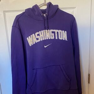 Nike Purple Washington Pullover Hoodie